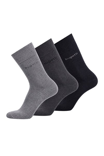 BUGATTI Herren Socken, 3er Pack - Basic Geschenkbox