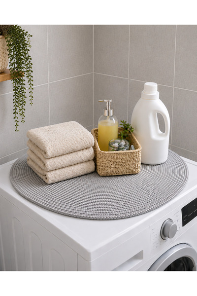 ÖRGÜM Bohemian Style Modern Washing Machine Dryer Cover
