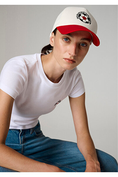Mavi Team Football Collection Embroidered White Hat 0920340-20454