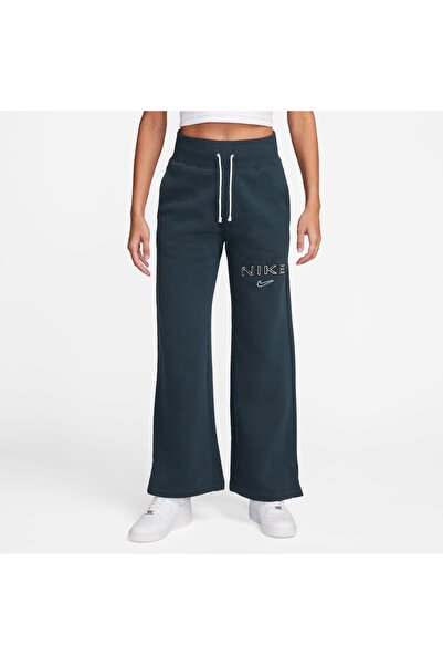 Nike W NSW PHNX FLC HR LOGO PNT WDE FV7684-478 Μπλε L