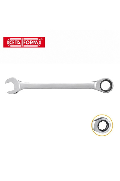 CETA FORM Ratchet Combination Wrench Flat 21 mm