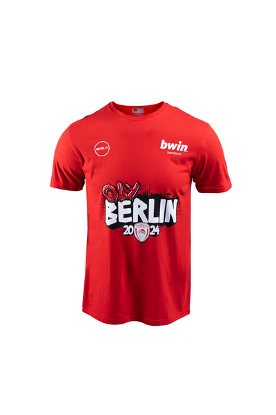 GSA Τ-SHIRT ΟΛΥΜΠΙΑΚΟΣ ΦΙΝΑΛΕ 4 2024 1747152-RED Κόκκινο