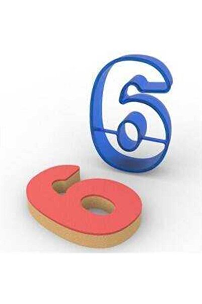 NO NAME Cookie Mold Polycarbonate-6 Number