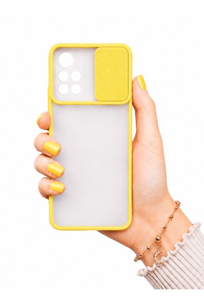 noktaks Xiaomi Redmi Note 11t 5g Compatible Case with Sliding Camera Protecti...