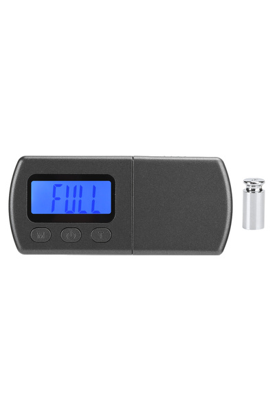 Choice A Compact Digital Turntable Force Scale Gauge with Calibration Weight ...