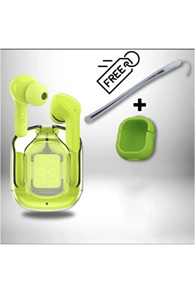 Choice4 green (Buy Headset Get Protective Case + Lanyard) T2 TWS Gaming Earbu...