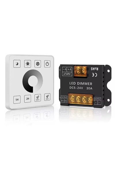 Choice panel-1 86 Touch Iron Shell 30A High-Power Wireless Wiring Free Single...