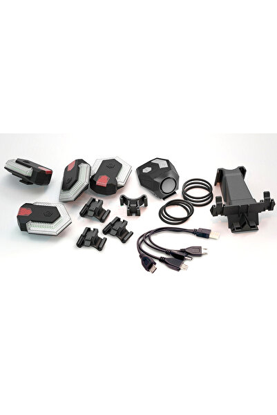 Choice Horn turn signal Bike Light LED Bicycle Wireless Remote Control Turn S...
