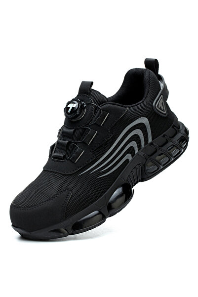 Choice4 41 D9071 Rotary Button New Safety Shoes for Men, Anti-Impact and Anti...