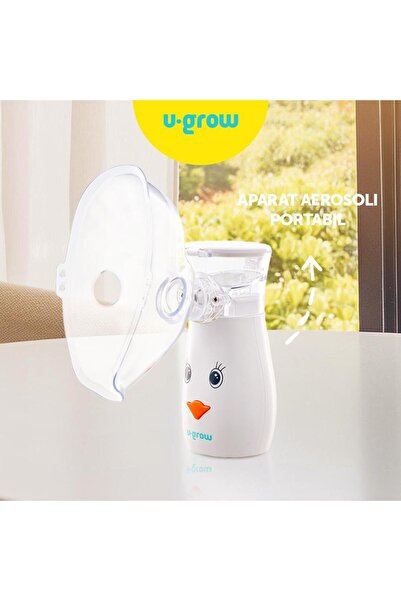 U-Grow Φορητή συσκευή αεροζόλ UG-UN209, τεχνολογία Mesh, αθόρυβη, USB