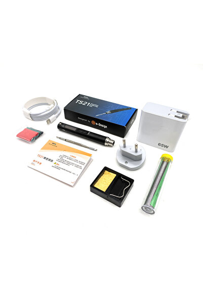 choice2 TS21-KU (EU Power) New MINIWARE TS21 Soldering Iron Fill Light Digita...