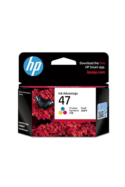 HP 47 Colour Renkli Kartuş 6Zd61Ae