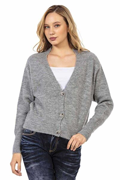 Cipo&Baxx Wp235 Buttoned Short Cardigan