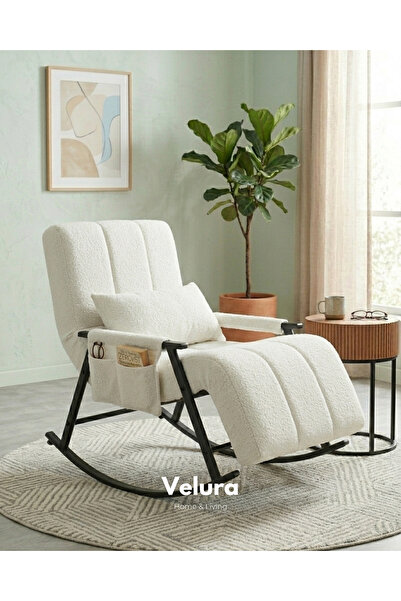 Velura Home & Living Coco Sallanan Berjer & Tv Koltuğu & Dinlenme & Okuma & E...