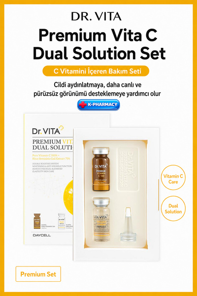[DAYCELL] Dr.VITA⁺ Dr.VITA Premium Vita C Dual Solution - Vitamini Ampul Seti