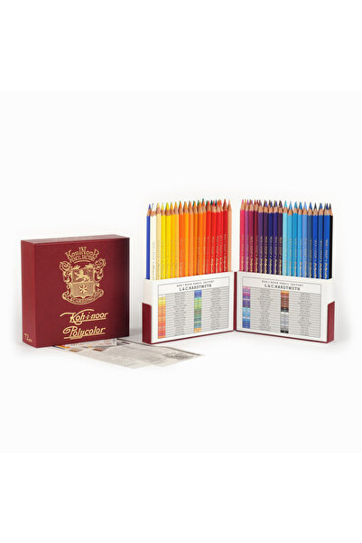 Koh-i Noor Retro Polycolor 72 Li Special Edition Kuru Boya Kalem Seti 8317