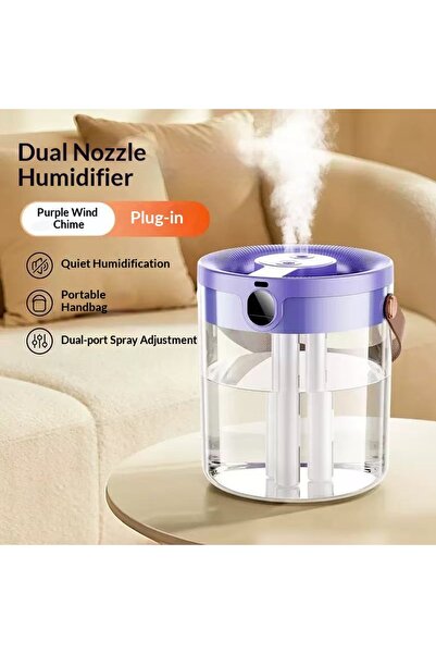 Choice3 Purple Triple Spray Humidifier Quiet Large Mist Volume Large Capacity...