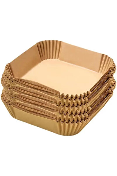 Choice DUTRIEUX 50pcs 1 bag Square 50/100PCS Air Fryer Special Paper Tray Hou...