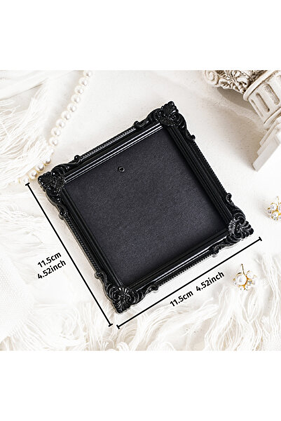 Choice4 A62guajian-hie 1PC, Black European-Style Three-Dimensional Pattern De...