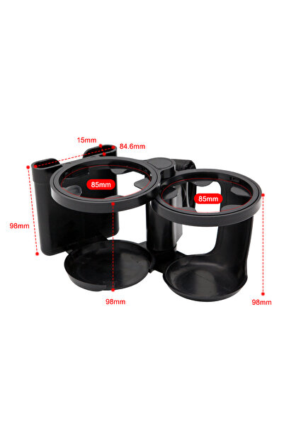 Choice black Stroller Cup Holder Phone Support Milk Bottle Drink Cup Holder C...