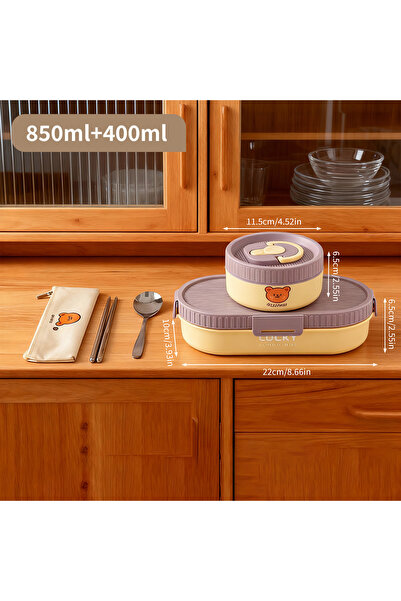 choice2 WORTHBUY Purple 1250ml Set WORTHBUY 304 Stainless Steel Oval Insulate...