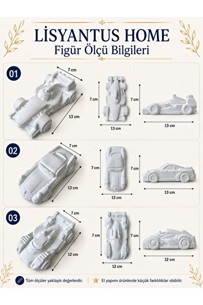 LİSYANTUS HOME 🏎️ Hız Tutkusu Serisi 3D/XL–12 Parça Yarış Arabası/DIY/Hediye/Etkinlik/Eğitici/Aktivite/El Becerisi Gelişimi/Çocuklar ve Yetişkinler/Hobi