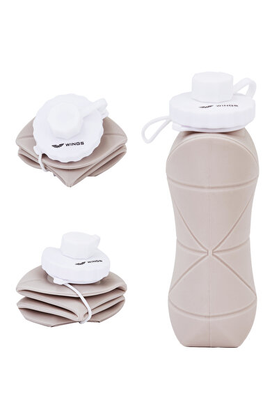 WINGS BRAND WINGS 690 ml BEIGE sticlă de apă pliabilă de călătorie