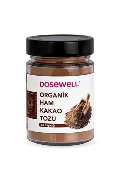 ORGANİK HAM KAKAO TOZU 140 GR