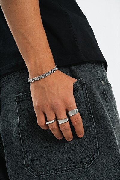 UKHWD SUPPLY Wicker Steel Bracelet 316L - Ka1211Gm