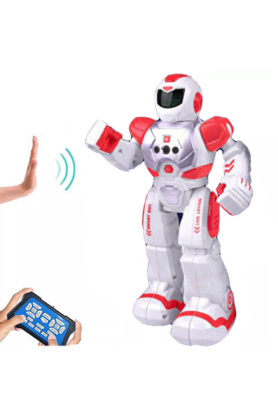 Choice1 822 Red 2021 Hot RC Robot Smart Action Walk Singing Dance Action Figu...
