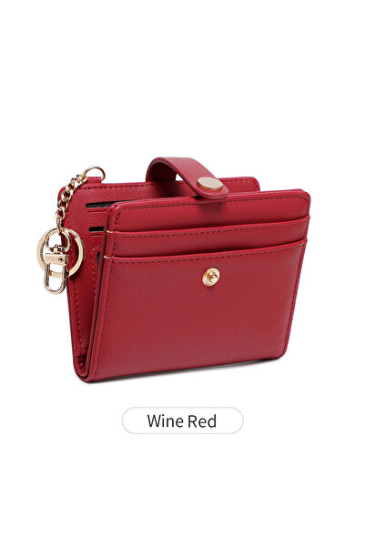 Choice3 QB392-Winered MIYIN Ultra-thin Women's Wallet RFID Shielded Bi-fold /...