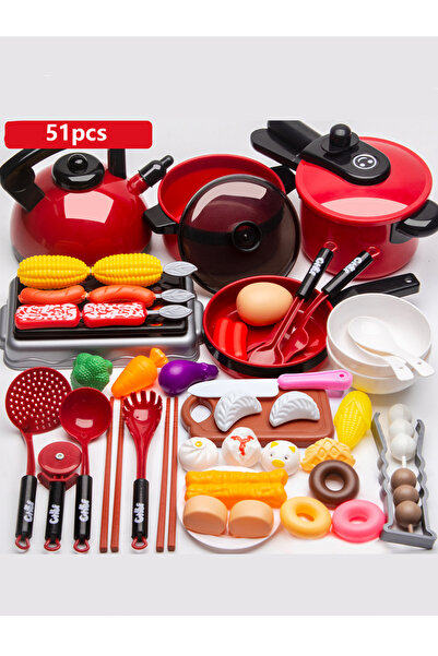 Choice 51pcs Children's Educational Simulation Play House Kitchen Toy set Gir...