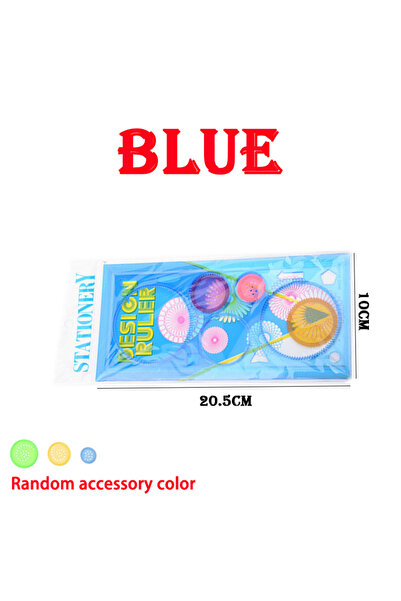 Choice Blue Geometry Spirograph Drawing Stencils Set Painting Template Art Cr...