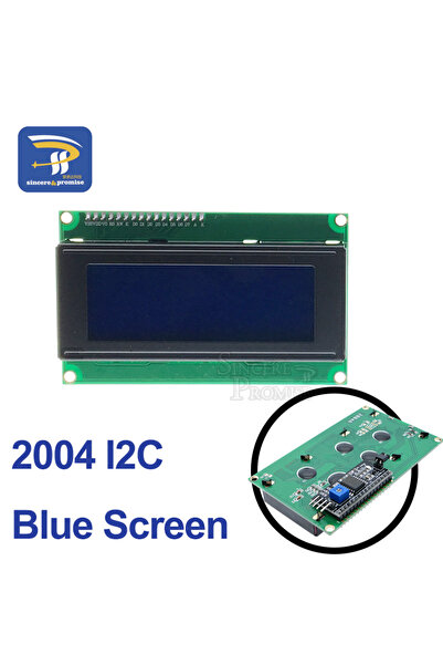 Choice9 2004 I2C Blue LCD Display Board Module 1602 2004 12864 PCF8574T PCF85...