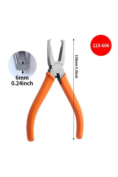 Choice1 6MM Flush Cutter CR-V Stainless Steel 90-Degree Double-Edge Flush Cut...