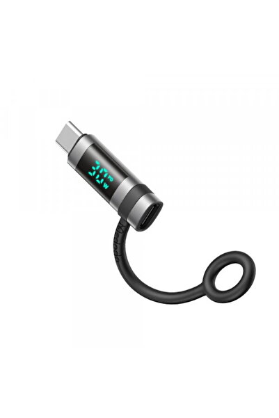 Mcdodo Adaptor Date si Incarcare Lightning - USB-C OT-0180 Pigeon Display, Negru