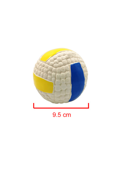 Choice Volleyball L Soft Pet Ball Squeaky Toy For Small Large Dog Rugby Tenni...