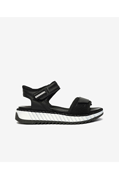 Greyder Kadın Siyah Hakiki Deri Sandalet 4Y2CS33690
