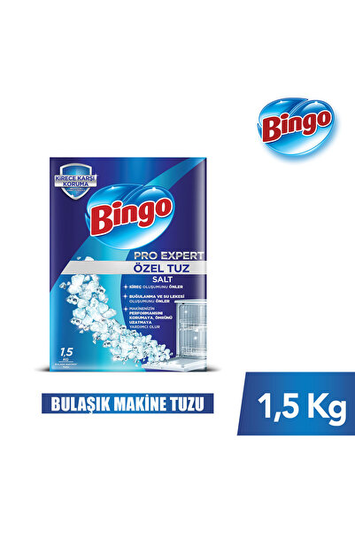 Bingo Bulaşık Makinesi Temizlik Seti (Makine Temizleyici 250 ml+Tuz 1,5 Kg+Parlatıcı 400 ml)