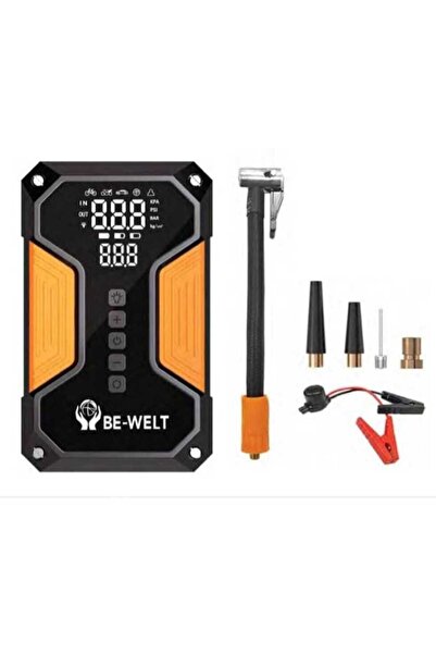 Be-welt Dijital Lastik Şişirme Kompresörü 4IN1