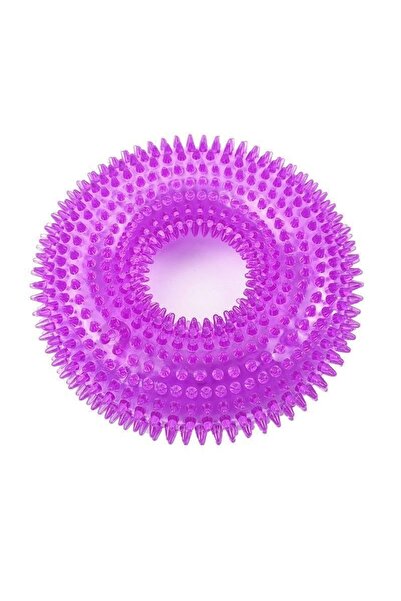 Choice Pruple Squeaky Pet Dog Interactive Chew Toy Puppy Bite Resistant Thorn...