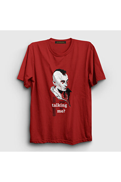 Presmono Tricou unisex roșu Travis Movie Taxi Driver251347tt