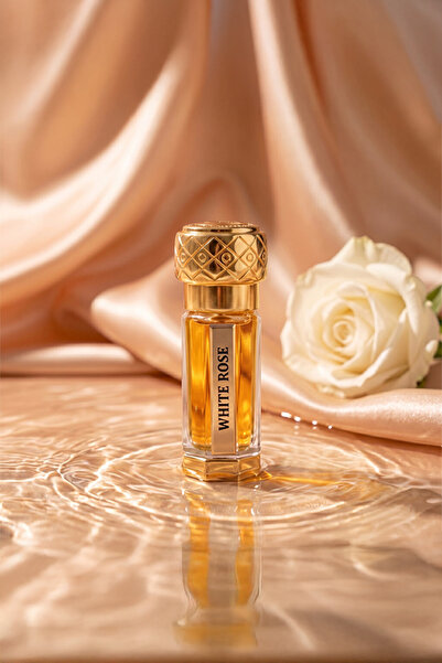 Doğal ve Saf Beyaz Gül Yağı (WHITE ROSE) 3ml