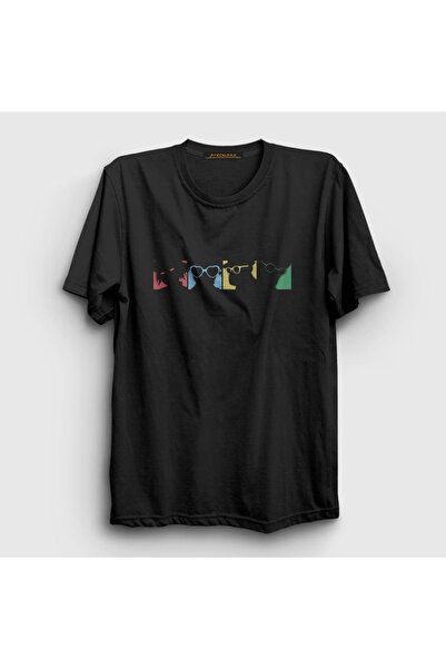 Presmono Unisex Black Four Colors Gorillaz T-shirt 54582tt