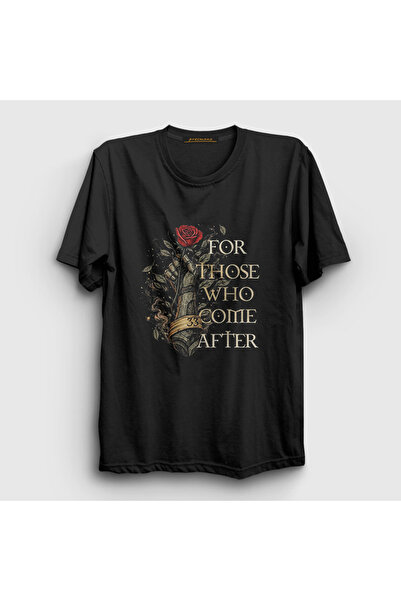 Presmono Unisex Black Rose Clair Obscur Expedition 33 T-Shirt 604273Tt