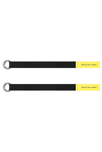 Choice 2pcs Rear Door Mechanical Switch Extended Car Door Emergency Handle Ma...
