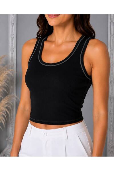 art of dress Women's Thick Strap Camisole Ribbed Cotton Undershirt