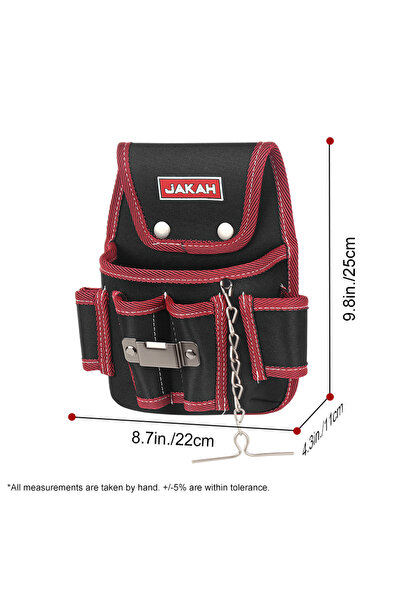 Choice4 JK-166B-No belt Tool Bag Multi-functional Waist Pocket Tool Belt Pouc...