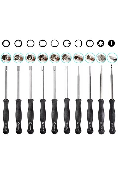 Choice 10Pcs Carburetor Carb Adjusting Hand Tool Pac Man Double D Hexagon Hex...