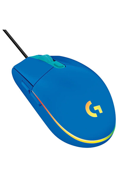 logitech Mouse gaming G102 Lightsync, Albastru